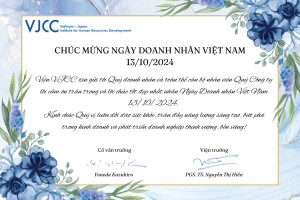 VIỆN VJCC CHÚC MỪNG NGÀY DOANH NHÂN VIỆT NAM - 13/10/2024